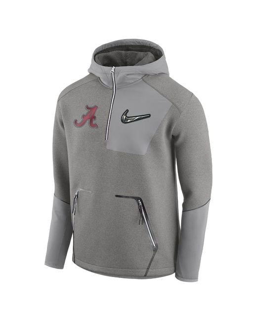 Nike Cfp Media Day alabama Men s Jacket in Gray for Men Lyst